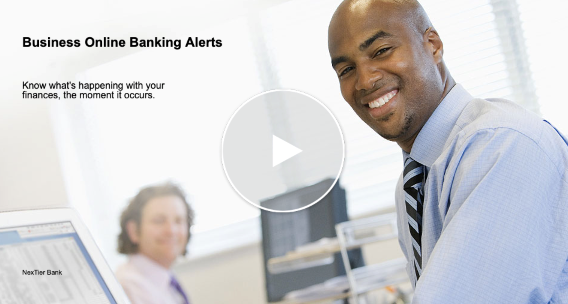 Business Online Banking Alerts